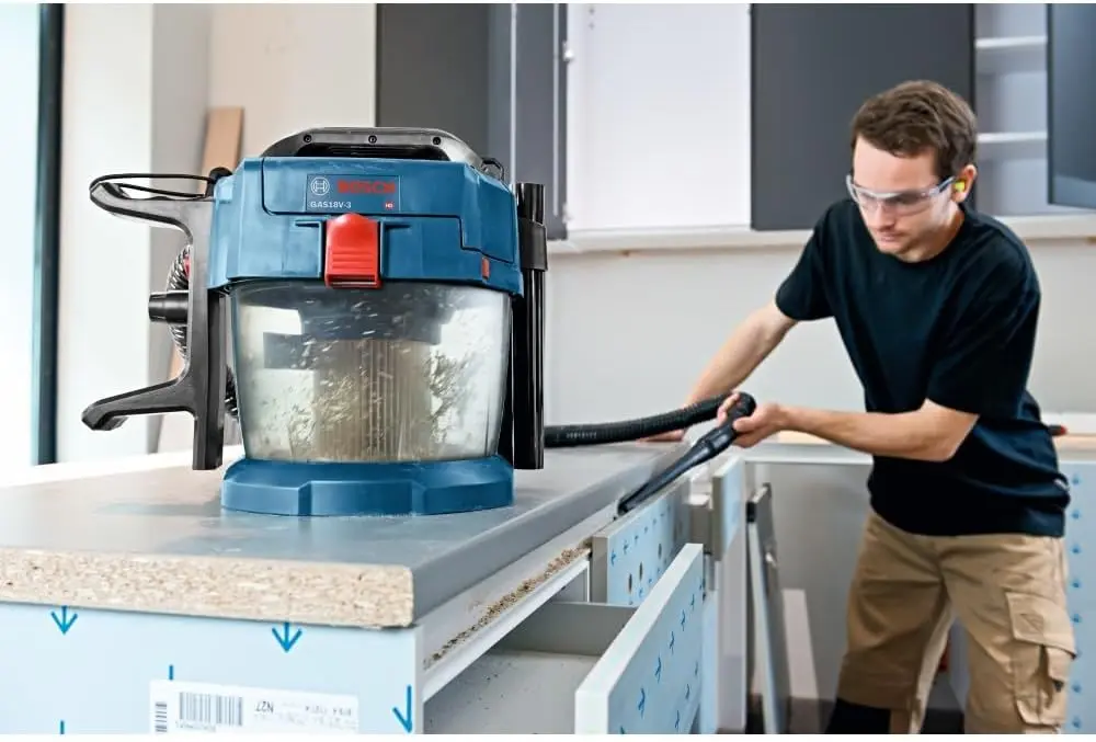 BOSCH GAS18V-3N 18 V 2.6-Gallon Wet/Dry Vacuum Cleaner with HEPA Filter (Bare Tool) image 3