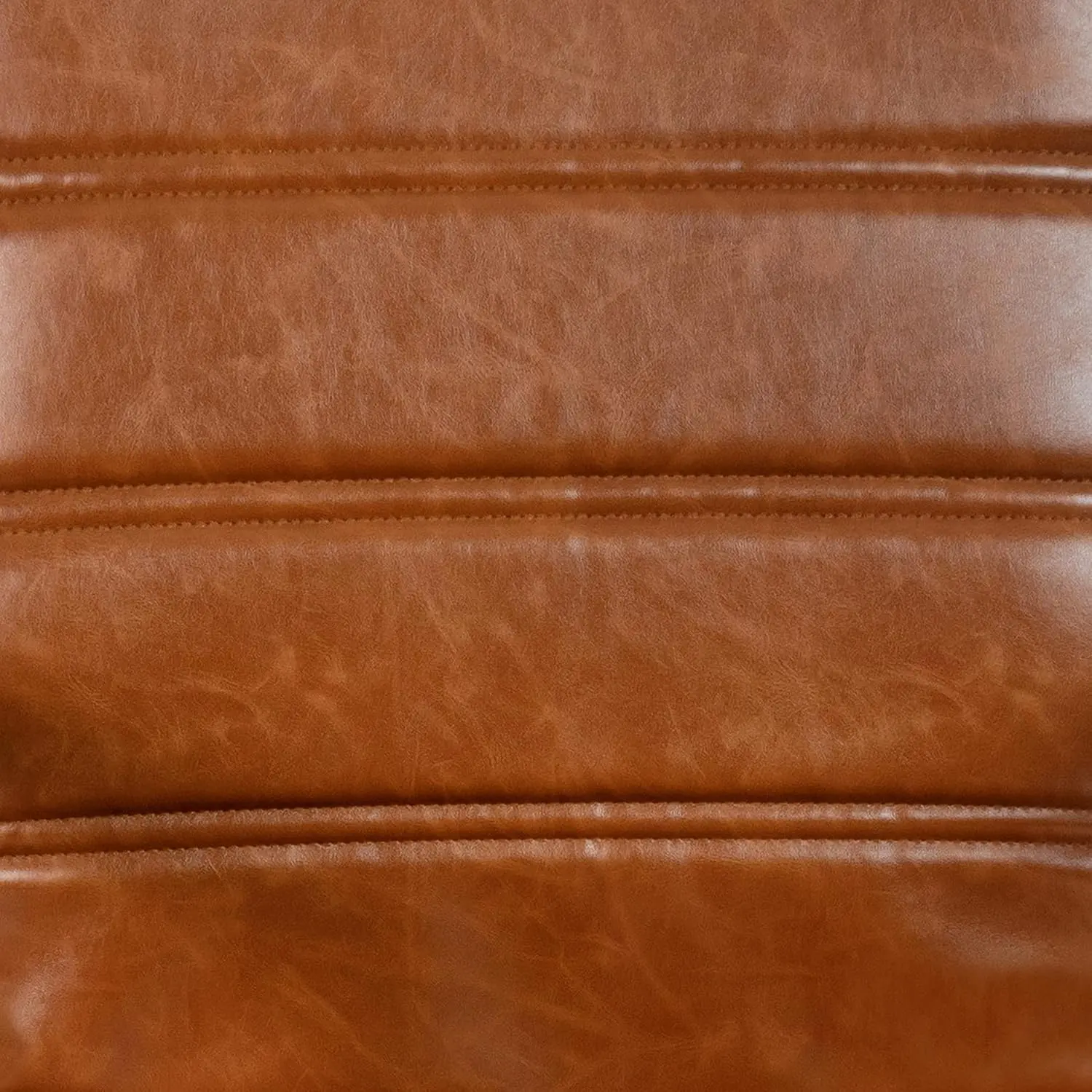 Flash Furniture Whitney Mid-Back Swivel Leather Desk Chair with Padded Seat and Armrests, Adjustable Height Padded Leather Office Chair, Brown/Black image 17