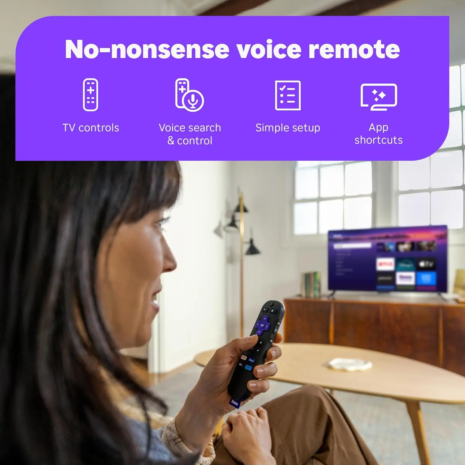 Roku Streaming Stick HD 2025 — HD Streaming Device for TV with Roku Voice Remote, Free & Live TV image 5