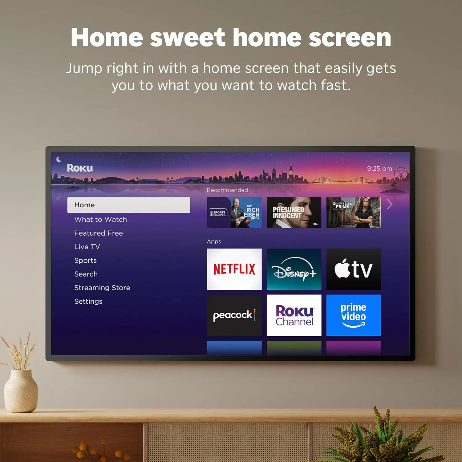 Roku Streaming Stick HD 2025 — HD Streaming Device for TV with Roku Voice Remote, Free & Live TV image 6