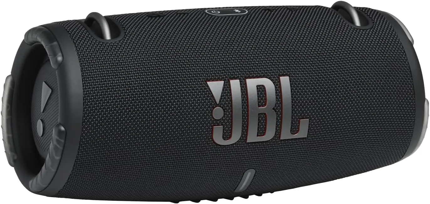 JBL Xtreme 3 - Portable Bluetooth Speaker, Powerful Sound and Deep Bass, IP67 Waterproof, 15 Hours of Playtime, Powerbank, PartyBoost for Multi-speaker Pairing (Black) image 1