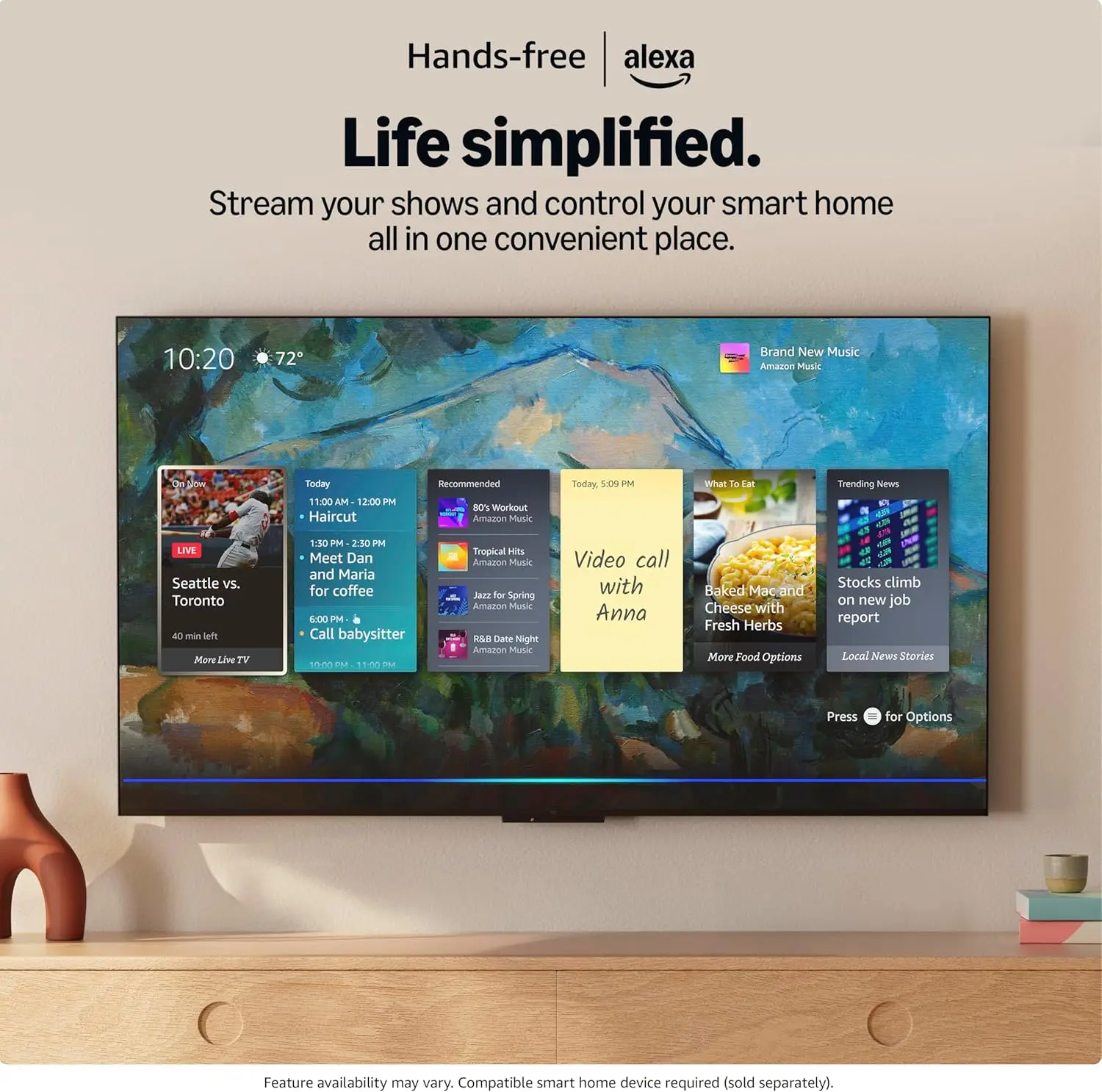 Panasonic W95 Series 75-inch Mini LED 4K Ultra HD Smart Fire TV, Sport Stadium Mode, ATSC3.0, Dolby Vision IQ, Dolby Atmos, HDR10+ Adaptive, Press and Ask Alexa, 144Hz, Wall-mountable - 75W95AP image 9