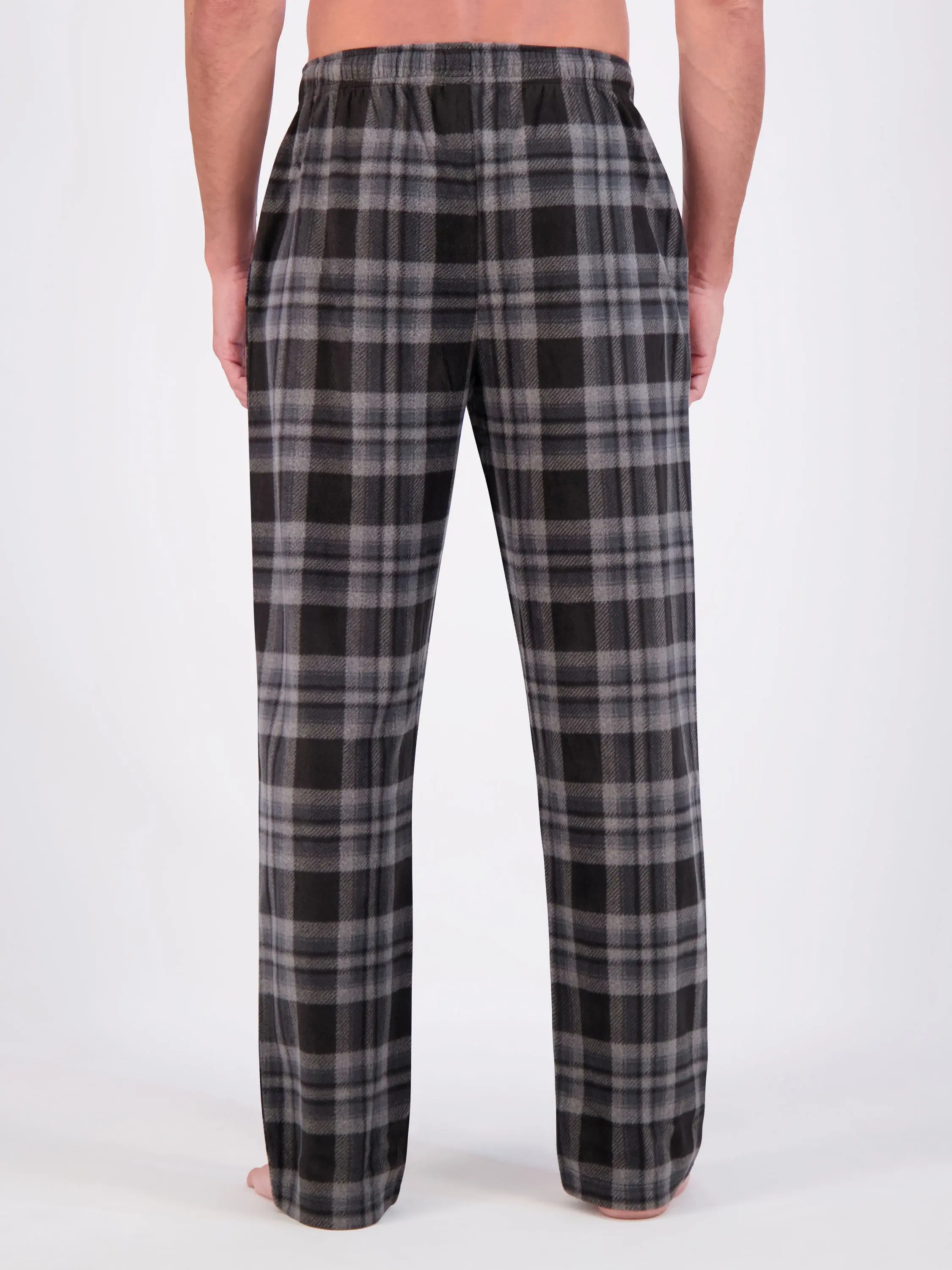 Hanes Men's Cozy Microfleece Pajama Sleep Pants, 2-Pack, Sizes S-2XL image 5