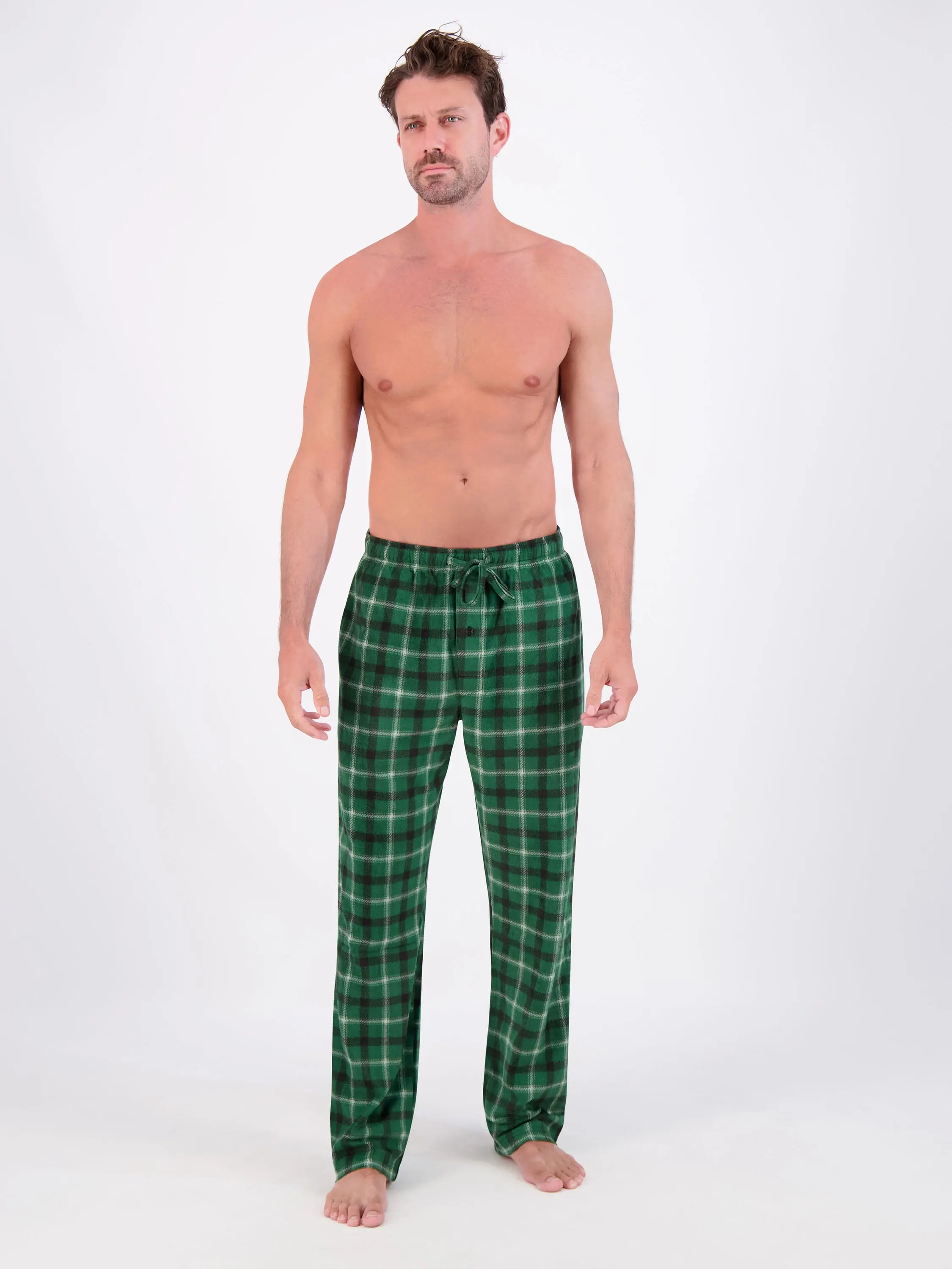 Hanes Men's Cozy Microfleece Pajama Sleep Pants, 2-Pack, Sizes S-2XL image 10
