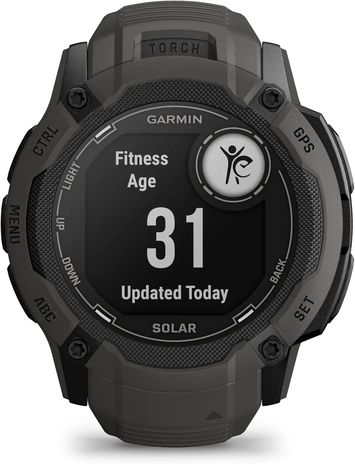 Garmin Instinct 2X Solar, Rugged GPS Smartwatch, Built-in Flashlight, Solar Charging Capability, Multi-Band GNSS, Graphite image 4