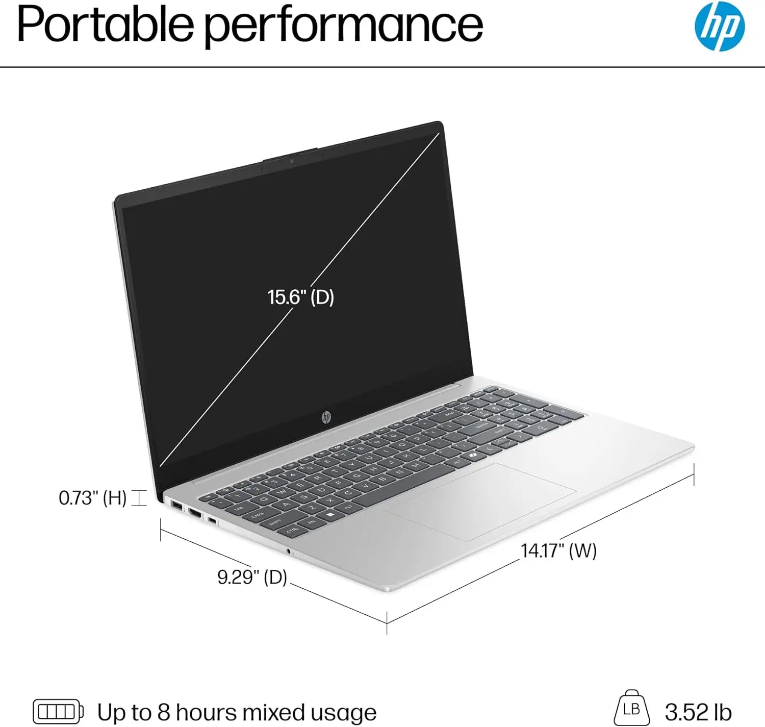 HP Laptop Computer 15.6" Touchscreen for Student Home Study and Business, 32GB DDR4 RAM, 1TB PCIe SSD, WiFi 6, Bluetooth 5.3, Windows 11 Pro, Intel i3-1315U (Beat i5-1155G7), BEF-ectoy USB C Hub image 7