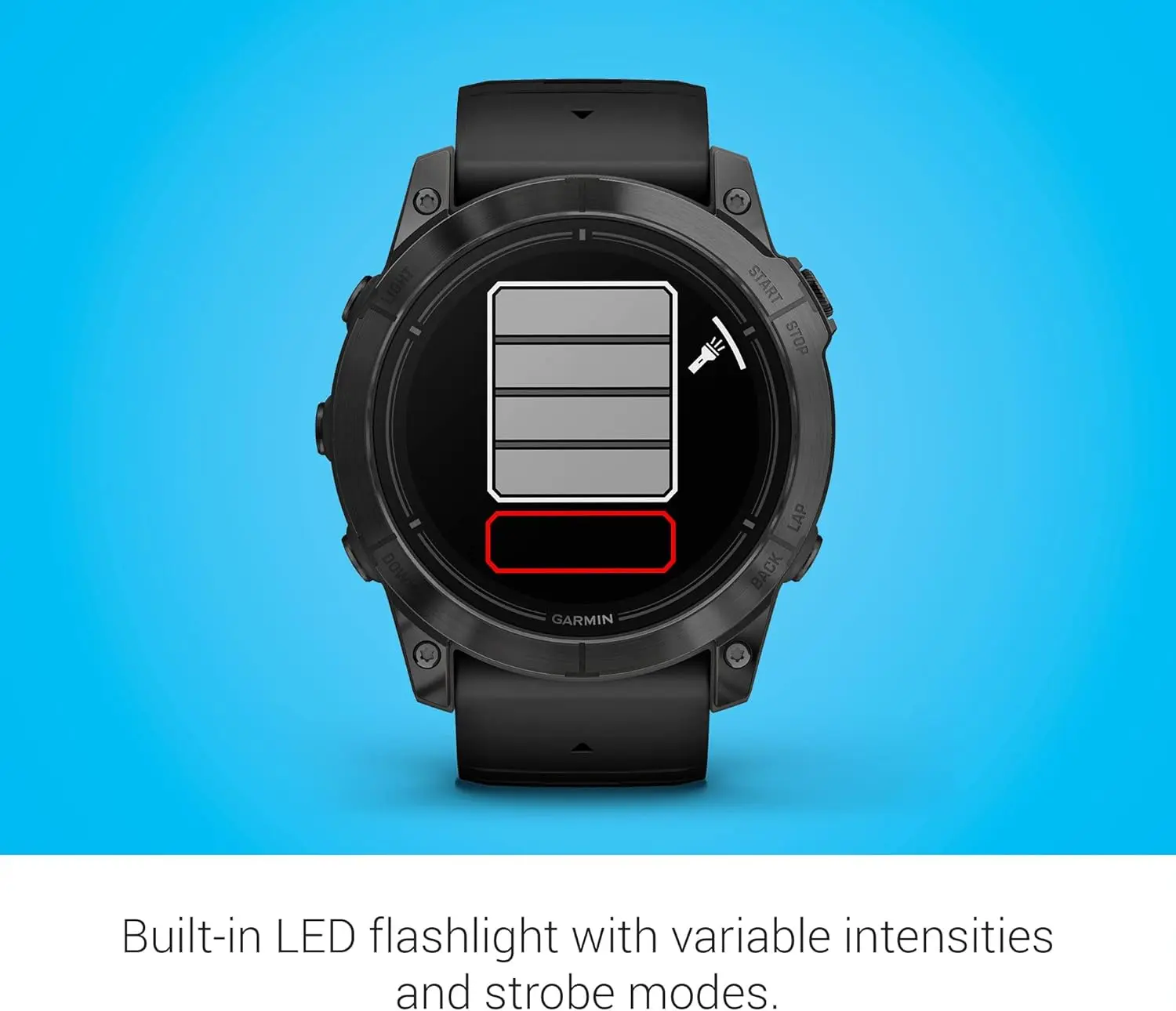 Garmin epix Pro (Gen 2), 51mm, High Performance Smartwatch, Advanced Training Technology, Built-in Flashlight, Black image 5