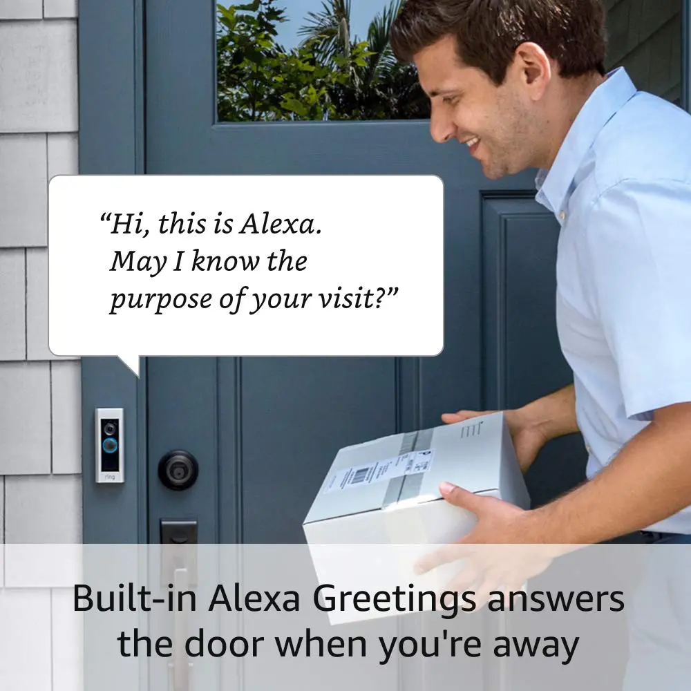 Like-New Ring Wired Doorbell Plus (Video Doorbell Pro) – Upgraded, with added security features and a sleek design (existing doorbell wiring required) image 6