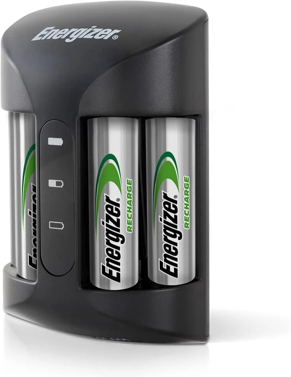 Energizer Recharge Pro Rechargeable AAA and AA Battery Charger With 4 NiMh Rechargeable AA Batteries, Provides a Full Charge in 3 Hours image 1