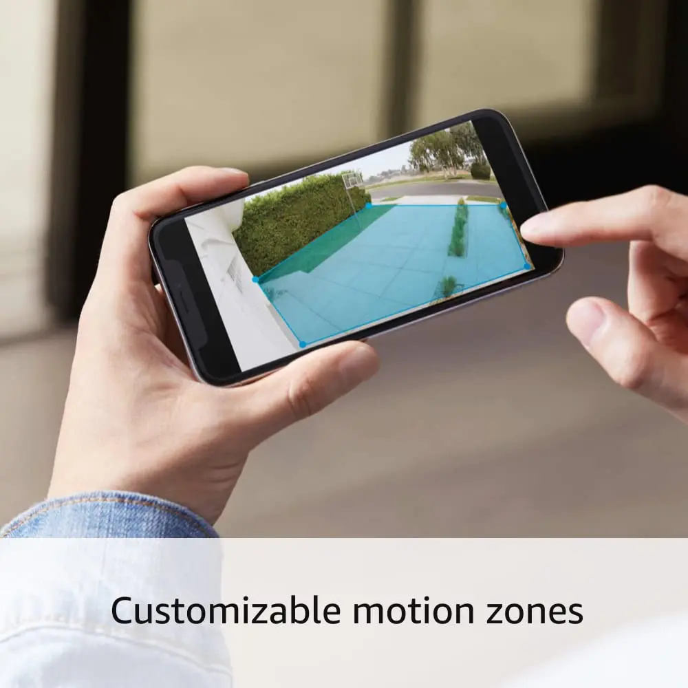 Like-New Ring Spotlight Cam Pro, Battery | 3D Motion Detection, Two-Way Talk with Audio+, and Dual-Band Wifi (2022 release) - White image 5