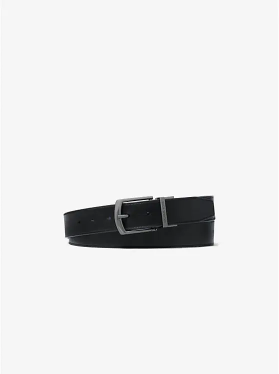 Signature Logo Billfold Wallet and Belt Gift Set image 3