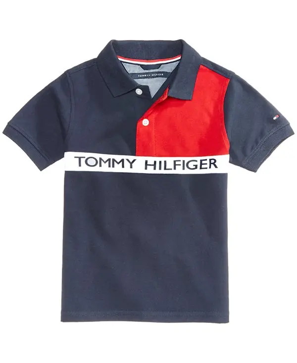 Big Boys Front Logo Colorblocked Polo image 2