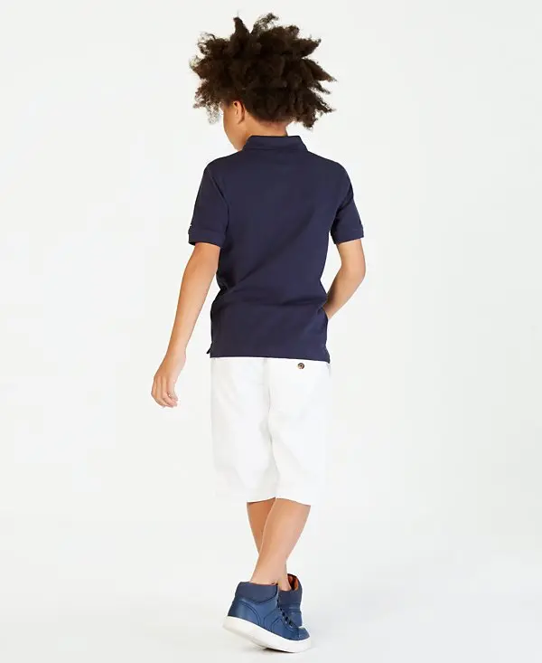 Big Boys Front Logo Colorblocked Polo image 4