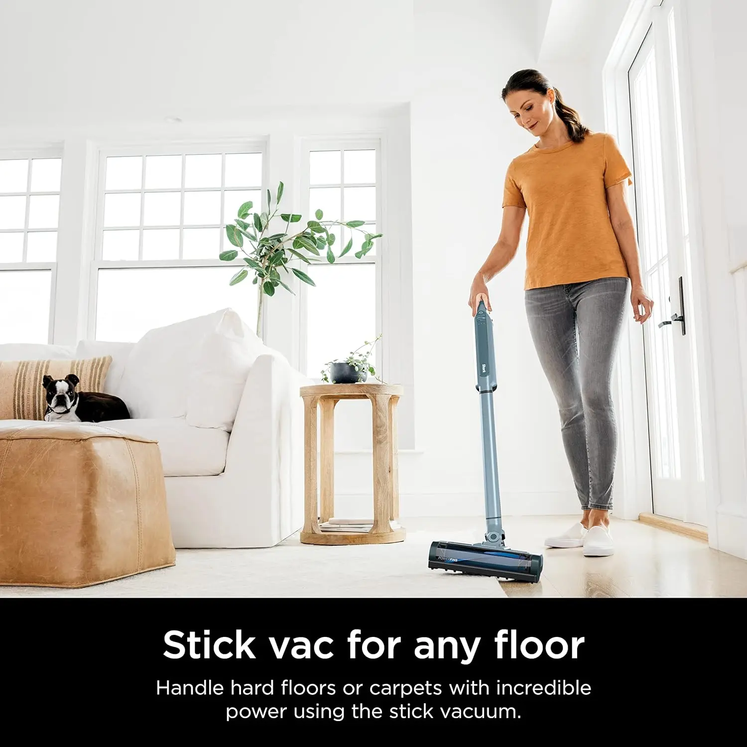 Shark WS642BL WANDVAC System Pet Ultra-Lightweight Powerful Cordless Stick Vacuum with Charging Dock, Blue image 3