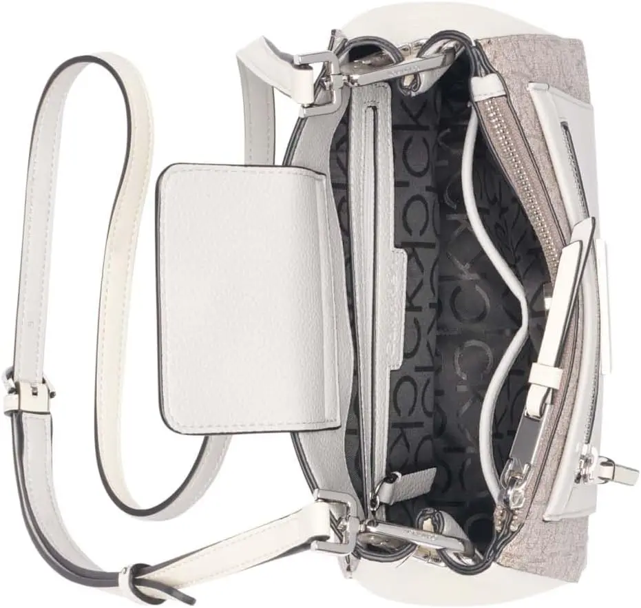 Calvin Klein Hadley Triple Compartment Crossbody image 4