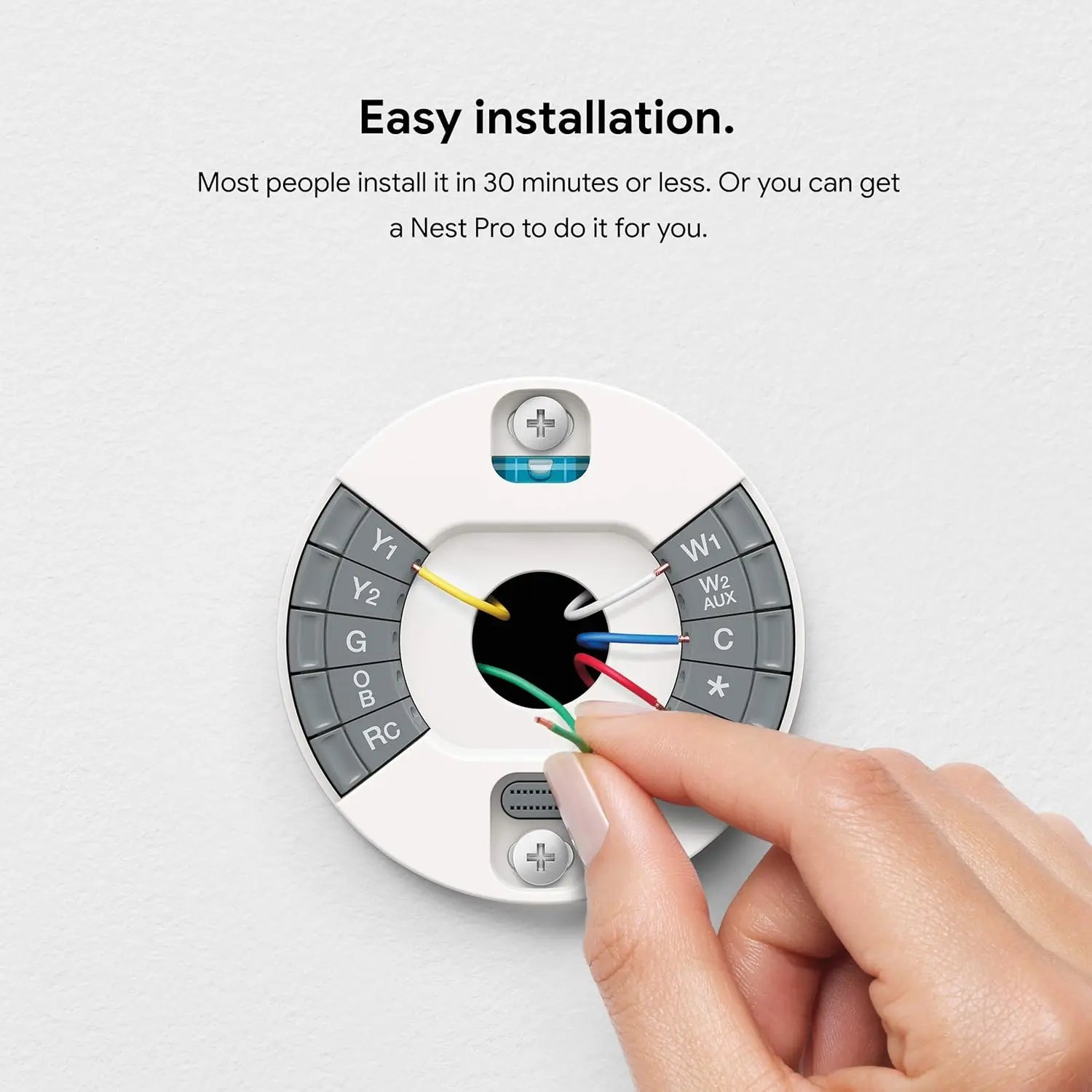Google Nest Learning Thermostat - 3rd Gen (2015) - Programmable Smart Thermostat for Home - Works with Alexa - Stainless Steel image 7
