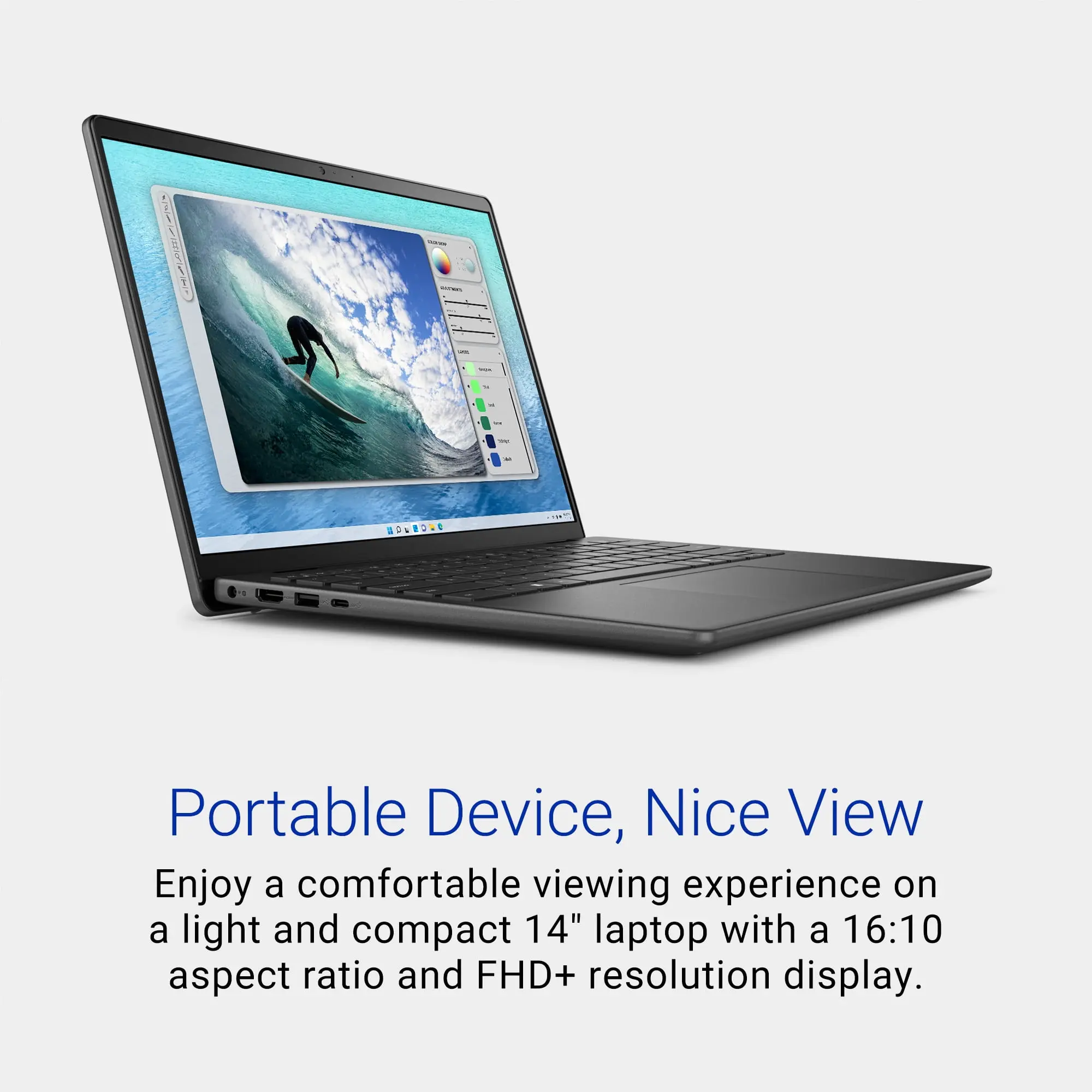 Dell Inspiron 14 Laptop 5440 14-inch FHD+ Intel Core i5-1334U 8GB RAM 512GB NVMe SSD Carbon Black image 7