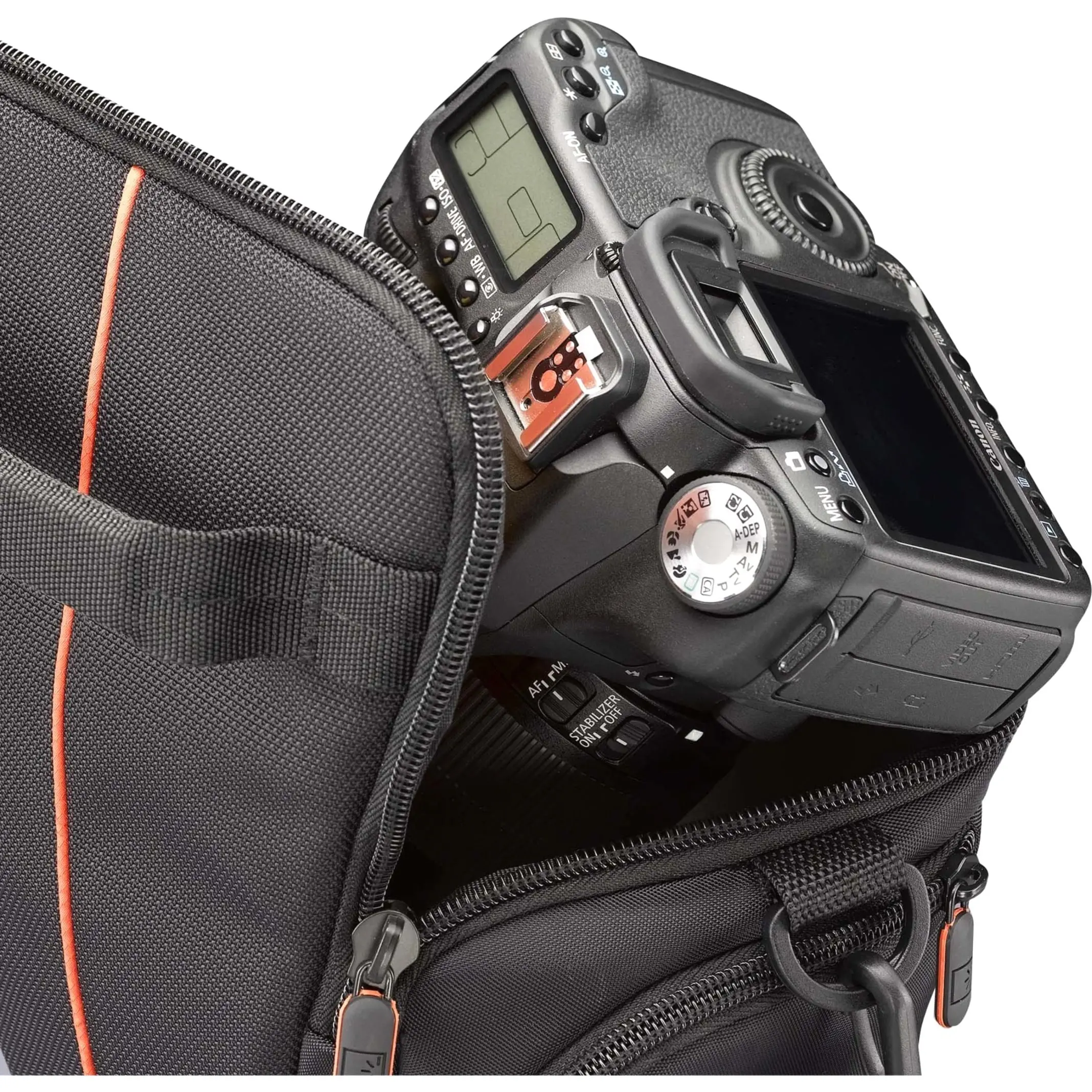 Case Logic Carrying Case (Holster) Camera, Accessories, Battery, Cable, Lens Cap, Memory Card, Cloth - Black image 6