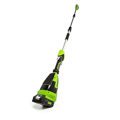 Greenworks 24V 8" Cordless Pole Saw with 2Ah Battery and Charger 1402102 image 5