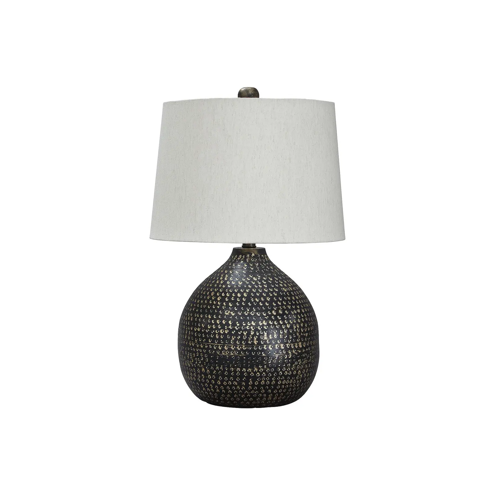 Signature Design By Ashley Maire Metal Table Lamp - BLACK GOLD ONE SIZE image 1