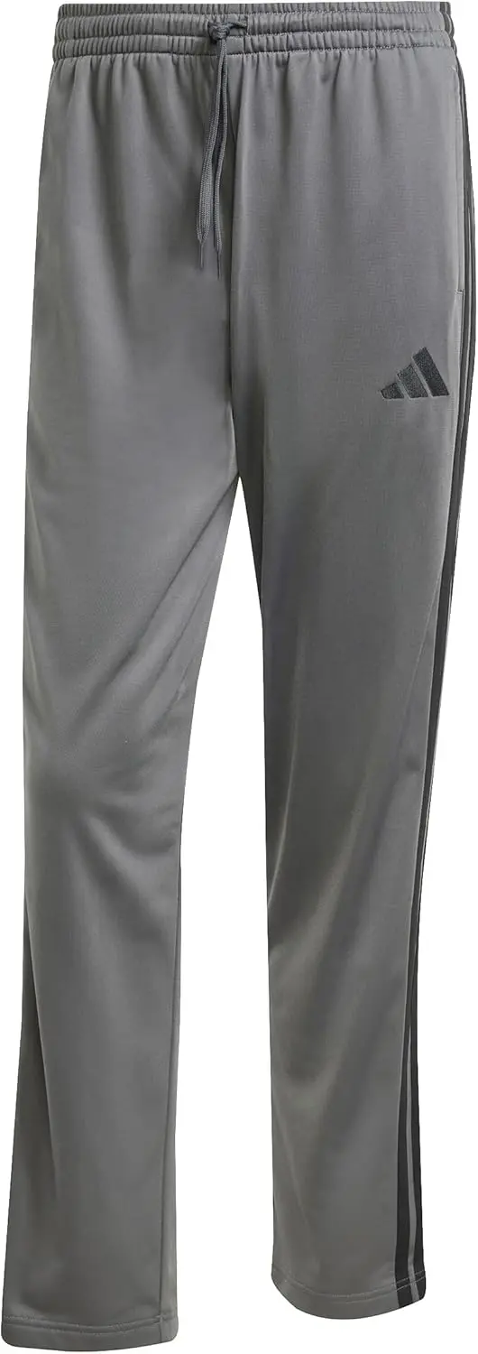adidas Men's 3-Stripes Tricot Opem Hem Track Pants image 1