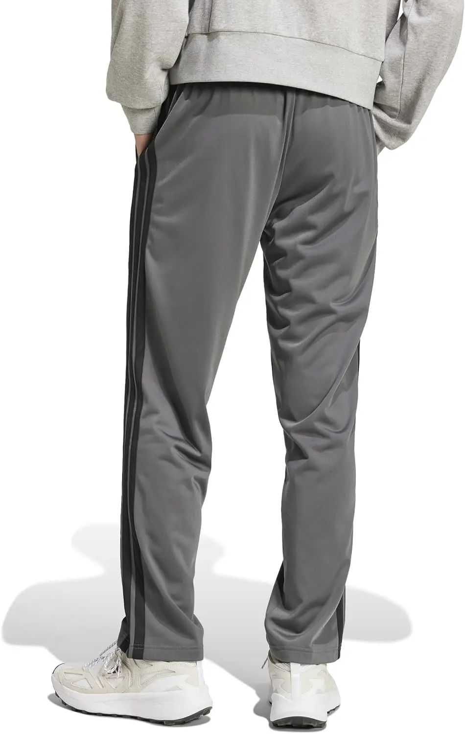 adidas Men's 3-Stripes Tricot Opem Hem Track Pants image 2