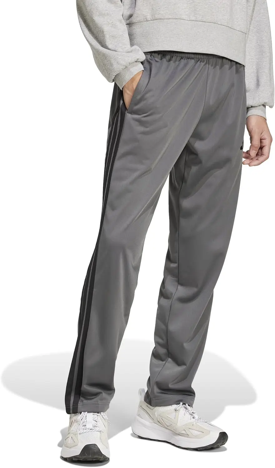 adidas Men's 3-Stripes Tricot Opem Hem Track Pants image 6