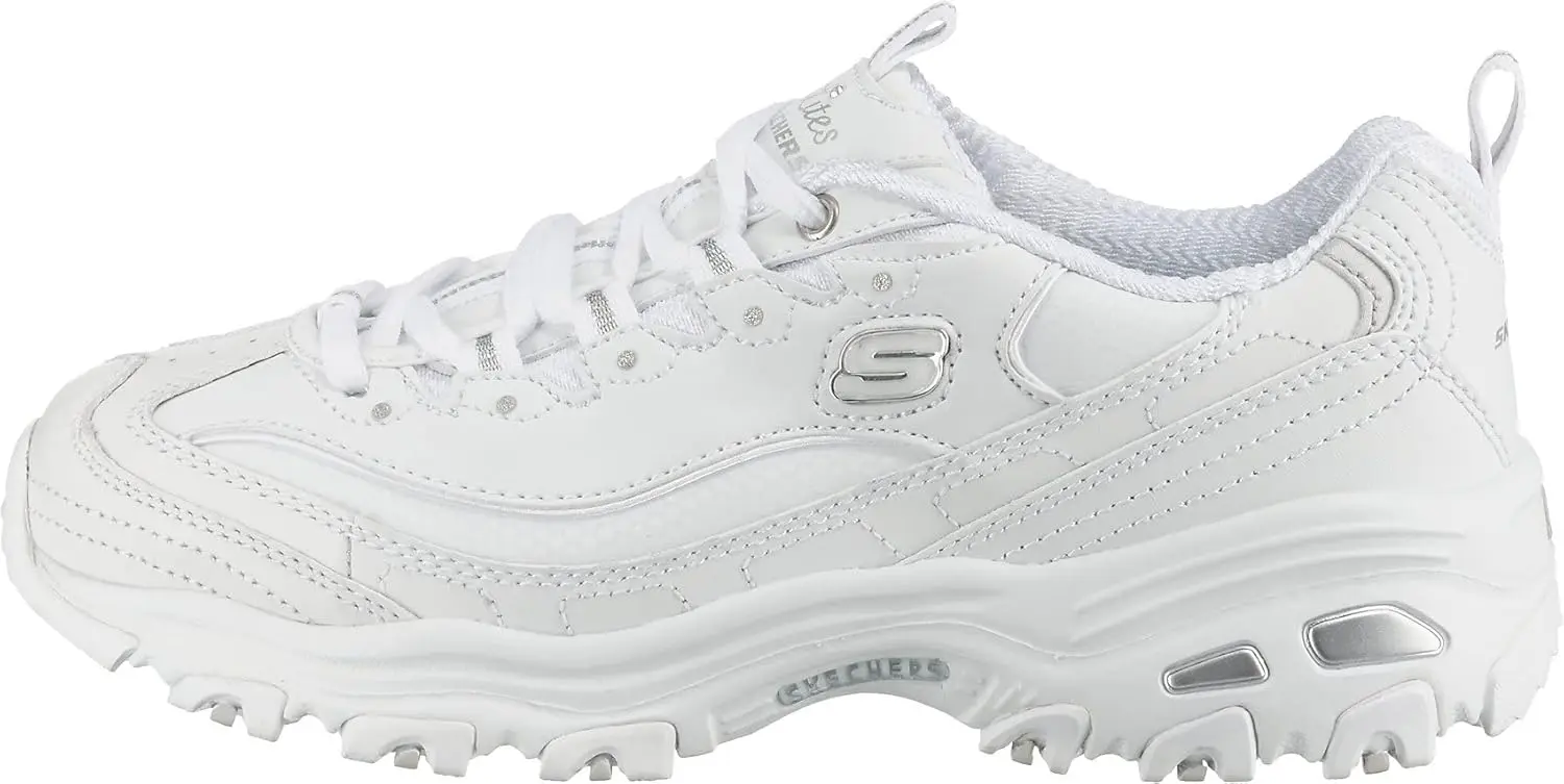 Skechers Women's D'Lites Fresh Start Memory Foam Lace-up Sneaker Fashion image 2