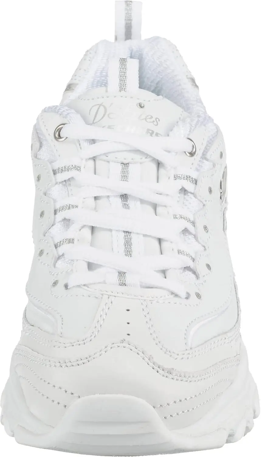 Skechers Women's D'Lites Fresh Start Memory Foam Lace-up Sneaker Fashion image 3
