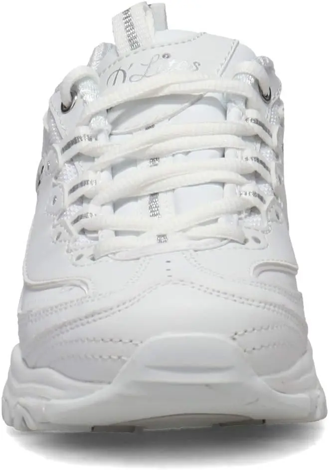 Skechers Women's D'Lites Fresh Start Memory Foam Lace-up Sneaker Fashion image 4