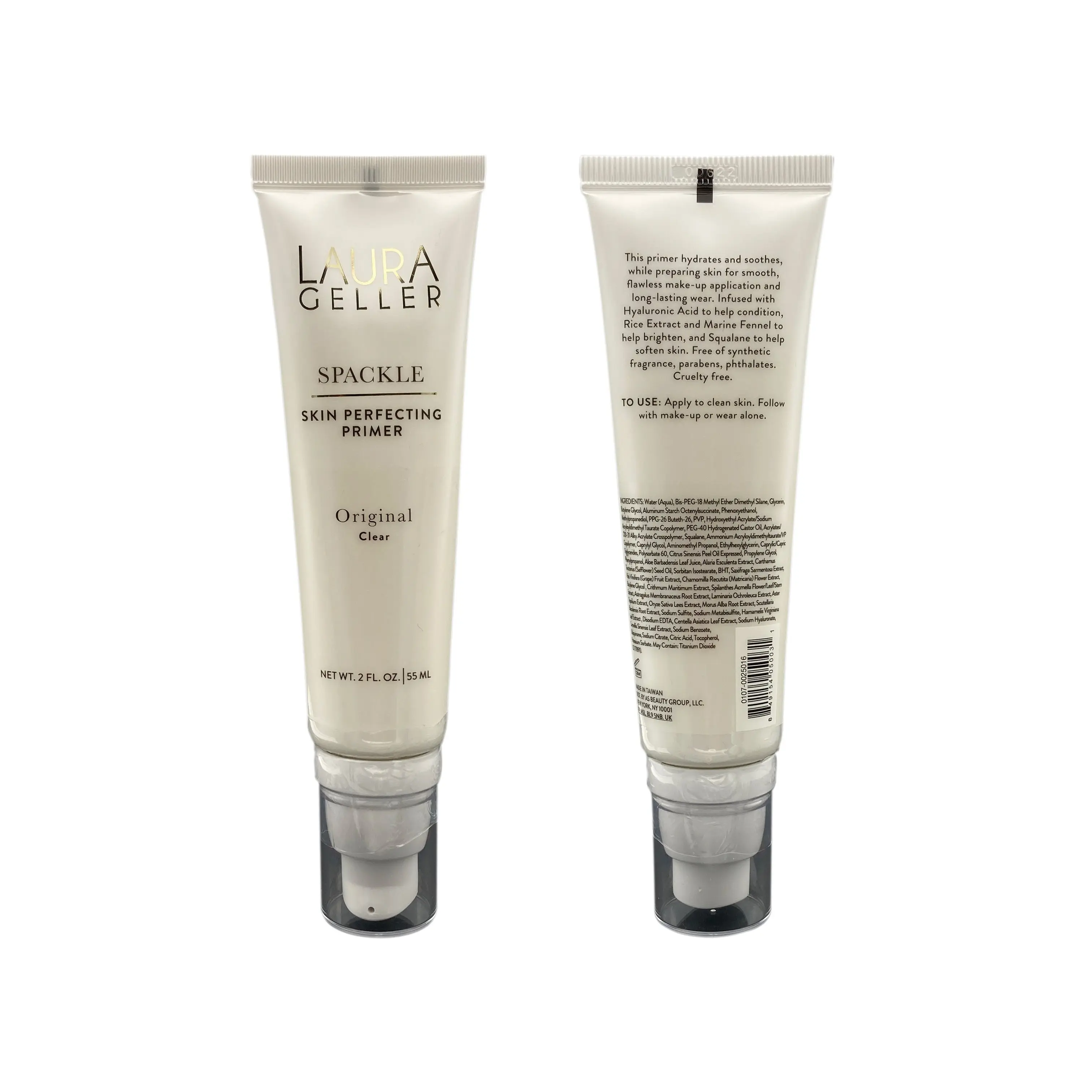 LAURA GELLER NEW YORK Spackle Primer - Original - Super-Size 2 Fl Oz - Hyaluronic Acid Makeup Primer for Mature Skin image 1