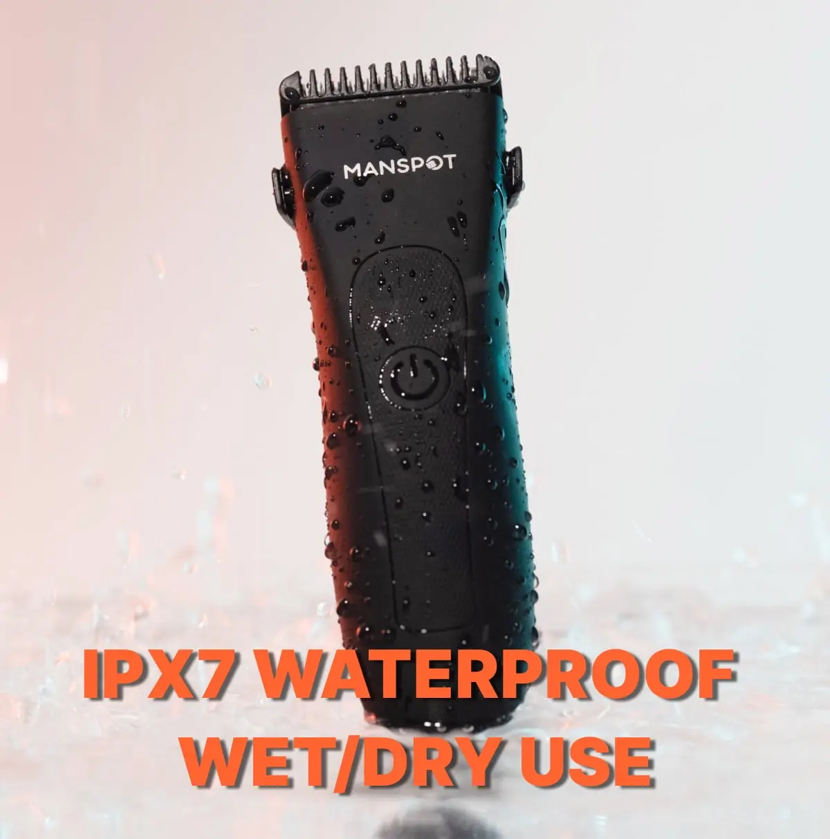 Manscape Body Hair Trimmer for Men , Groin Hair Trimmer Ball Shaver Replaceable Ceramic Blade Heads Waterproof image 2
