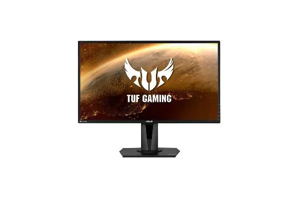 ASUS TUF Gaming 27" 1440P HDR Gaming Monitor (VG27AQ) - QHD (2560 x 1440), 165Hz (Supports 144Hz), 1ms, Extreme Low Motion Blur, Speaker, G-SYNC Compatible, VESA Mountable, DisplayPort, HDMI image