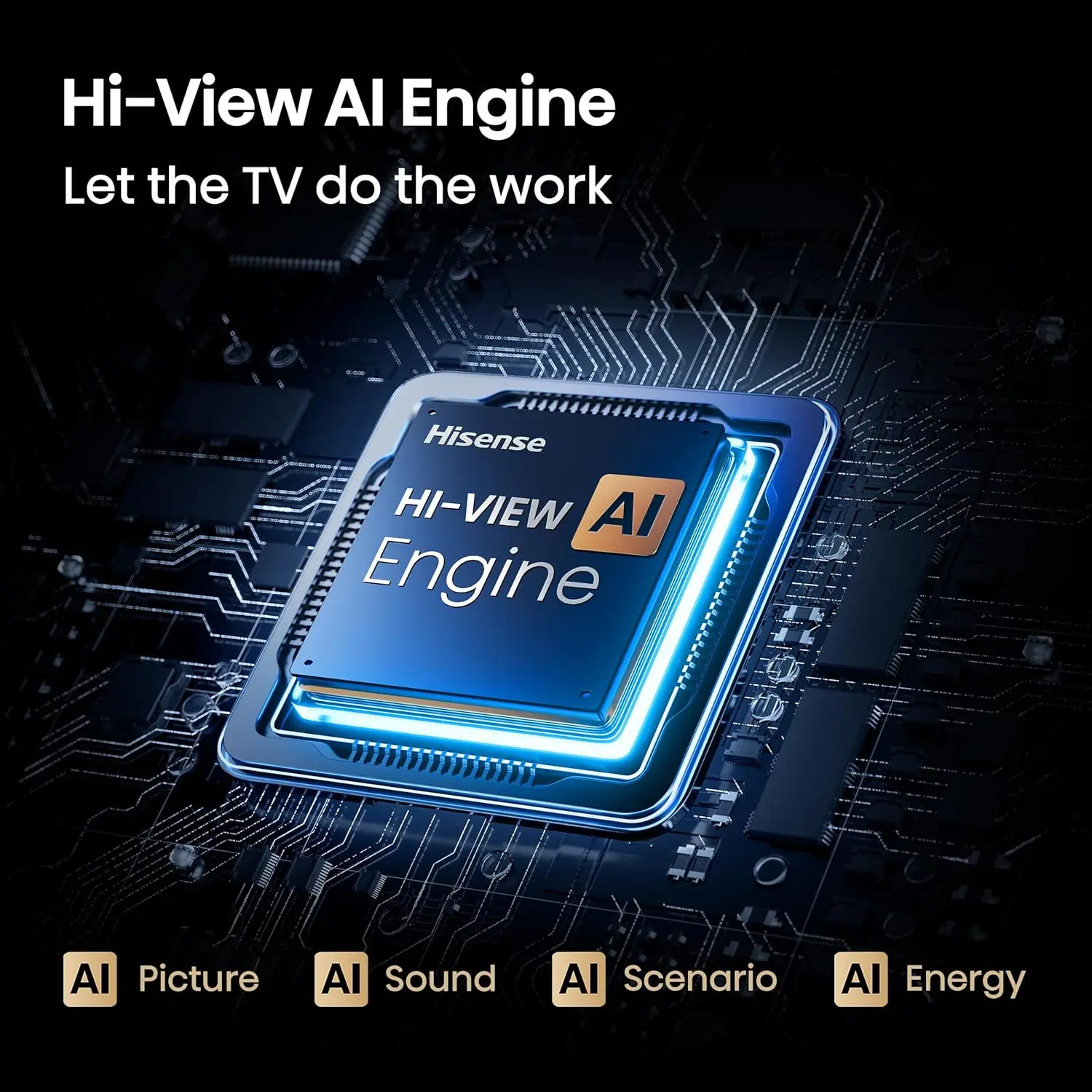 Hisense 85" Class U6 Series Mini-LED 4K UHD Smart Fire TV (85U65QF, 2025 Model) - QLED, Native 144Hz, HDR10+, Dolby Vision IQ, Dolby Atmos, Game Mode Pro, ALLM, Alexa Built in, Black image 6