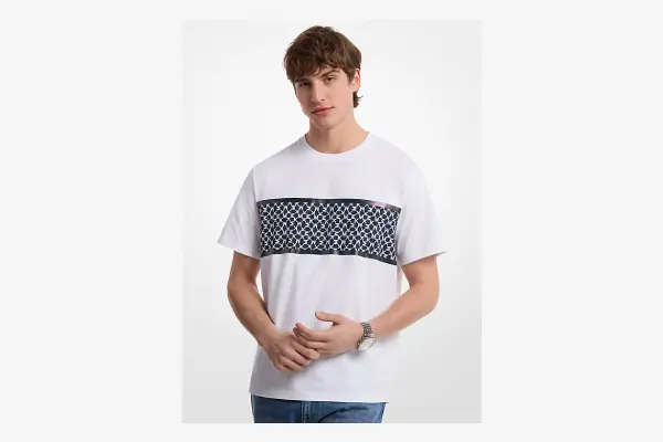 Michael Kors Outlet Logo Cotton T-Shirt image
