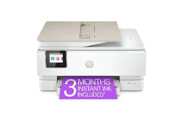 HP ENVY Inspire 7958e Wireless All-in-One Color Inkjet Printer, Print, scan, copy, Duplex printing best-for-home, 3 month Instant Ink trial included (327A7A) image