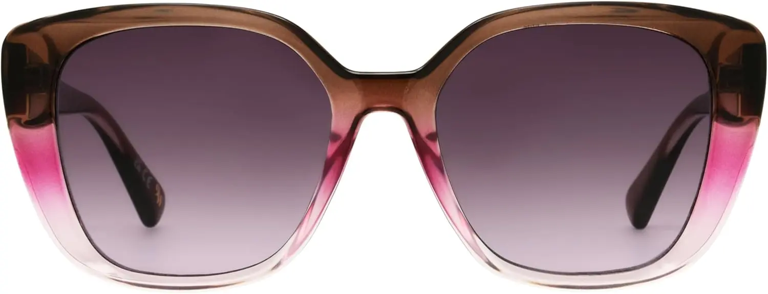 Nine West Women's Raina Cat Eye Sunglasses, Purple, 53 mm image 2