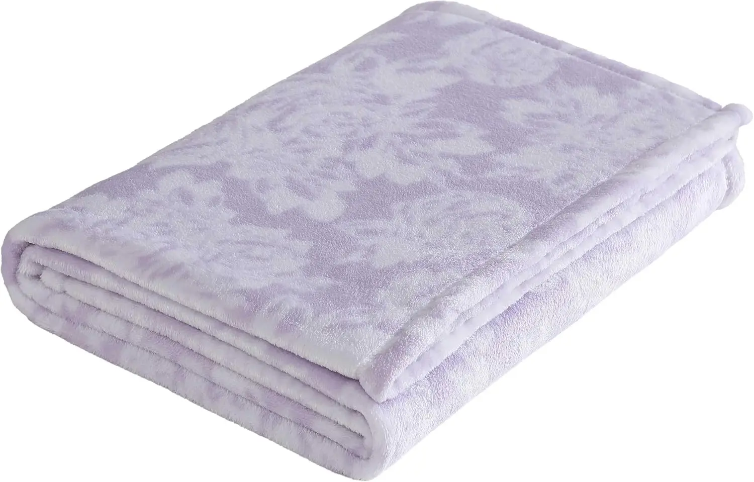 Betsey Johnson - Comforter Set, Super Soft Bedding with Matching Sham & Sheets, Includes Bonus Pillowcase & Reversible Plush Throw (Ombre Purple, Full) image 5