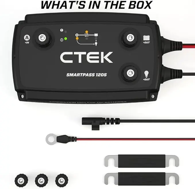 CTEK SMARTPASS 120S with Installation Kit image 2