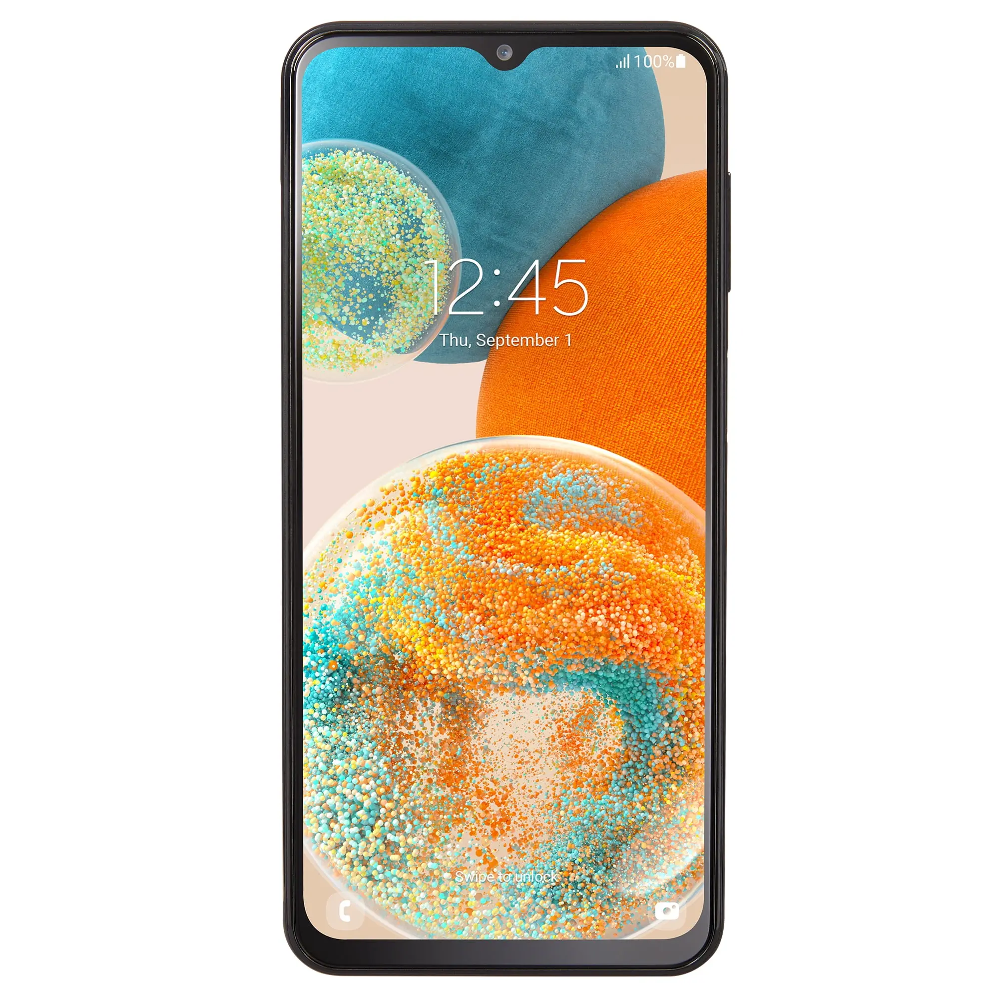 Straight Talk Samsung Galaxy A23, 5G, 64GB, 4GB Ram, Black - Prepaid Smartphone [Locked to Straight Talk] image 1