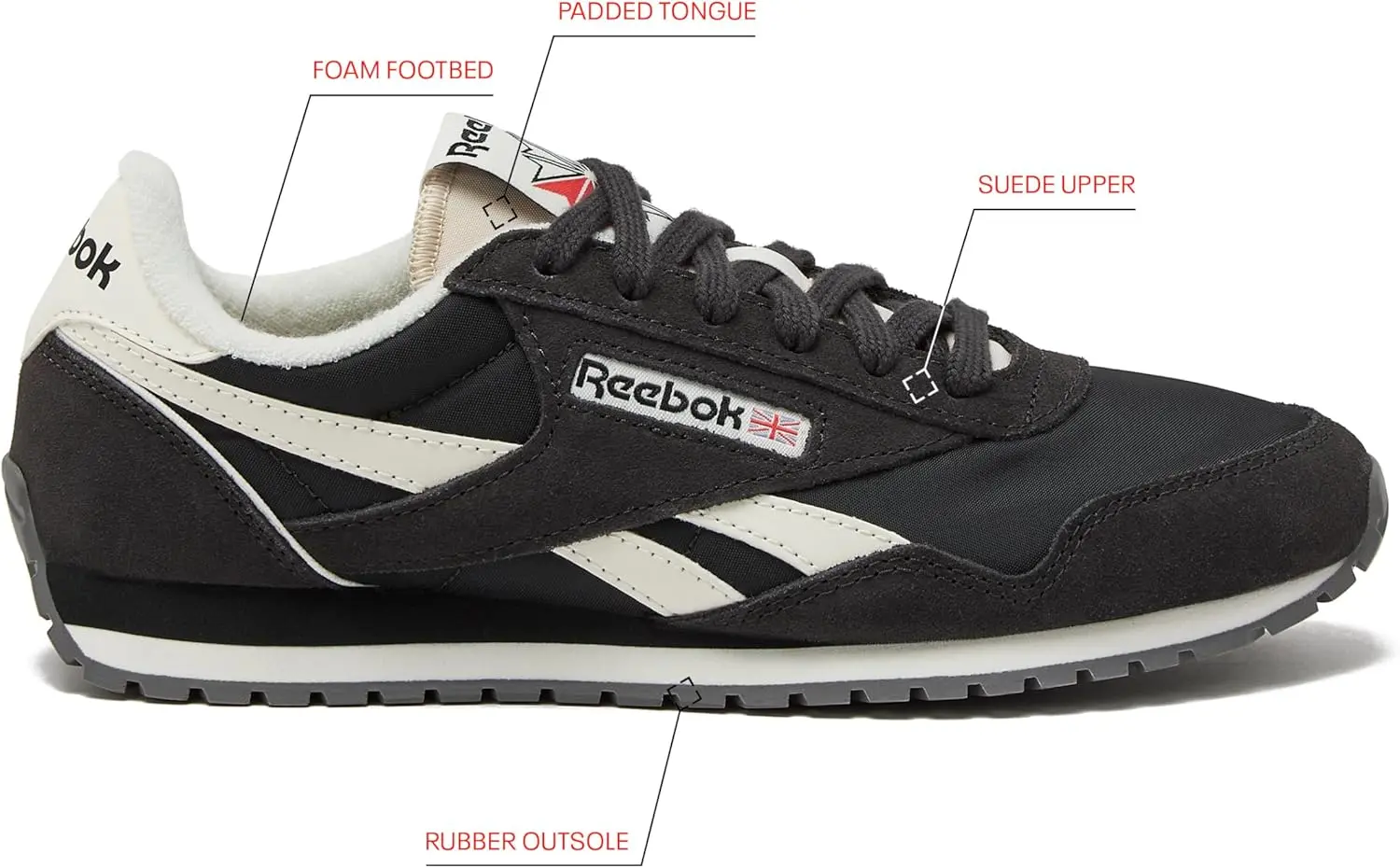 Reebok Women's Classic Az Legacy Sneakers, Casual Athletic Shoes image 2