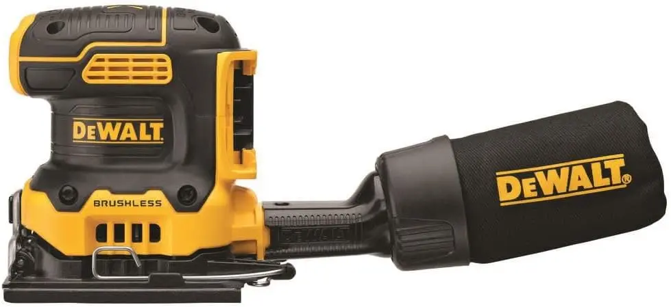 DEWALT DCW200B 20V MAX XR Brushless Cordless 1/4 Sheet Variable Speed Sander (Tool Only) image 1