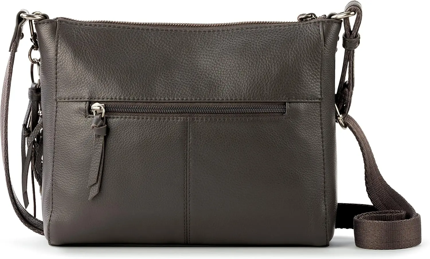 The Sak Alameda Leather Crossbody Purse - Leather Women's Handbag for Everyday & Travel - Cross Body Bag With Zipper image 4