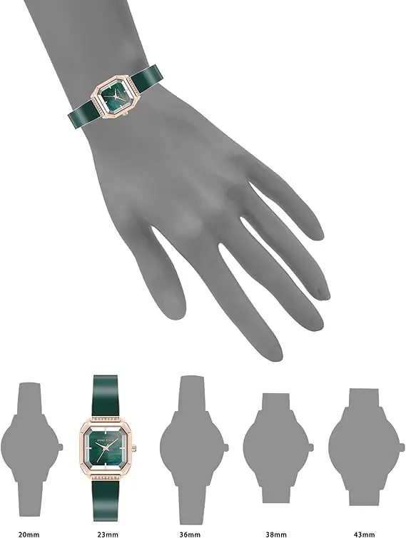 Anne Klein Women's Premium Crystal Accented Bangle Watch image 4