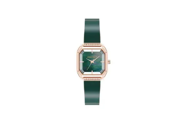 Anne Klein Women's Premium Crystal Accented Bangle Watch image