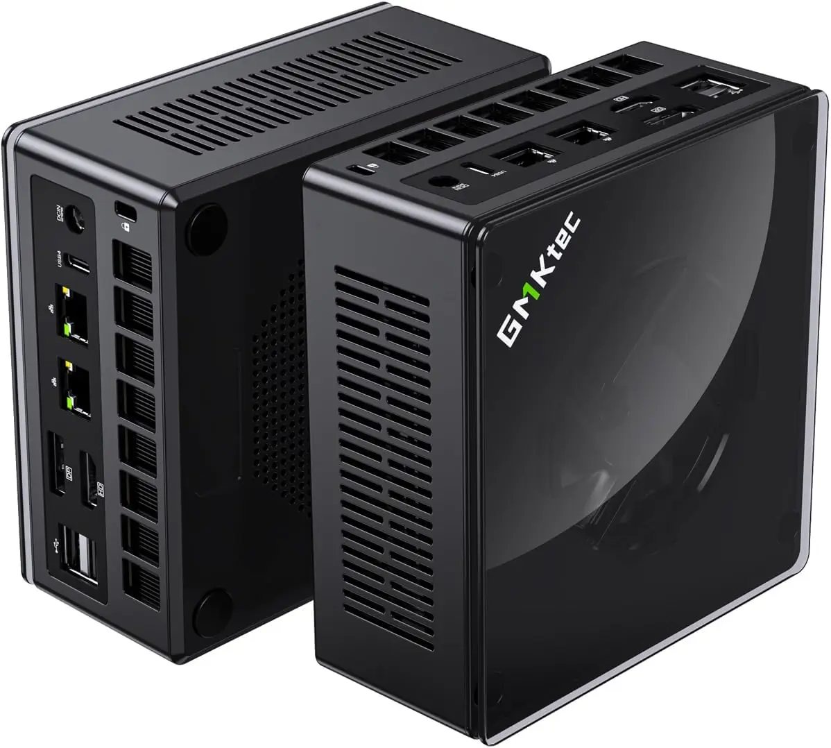 GMKtec Gaming Mini PC K8 Plus AMD Ryzen 7 8845HS(8C/16T, up to 5.1GHz) 32GB DDR5 RAM 1TB SSD, Desktop Computer Dual NIC 2.5G, HDMI 2.1, USB4 image 1