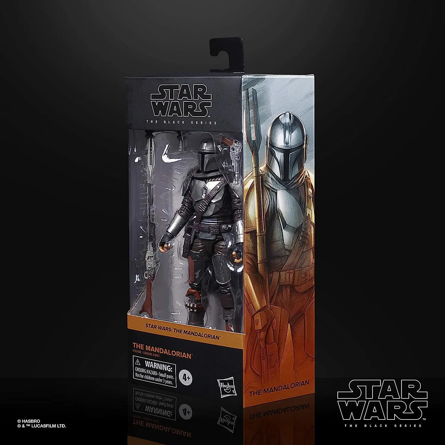 STAR WARS The Black Series The Mandalorian Toy 6-Inch-Scale Collectible Action Figure, Toys for Kids Ages 4 and Up image 2