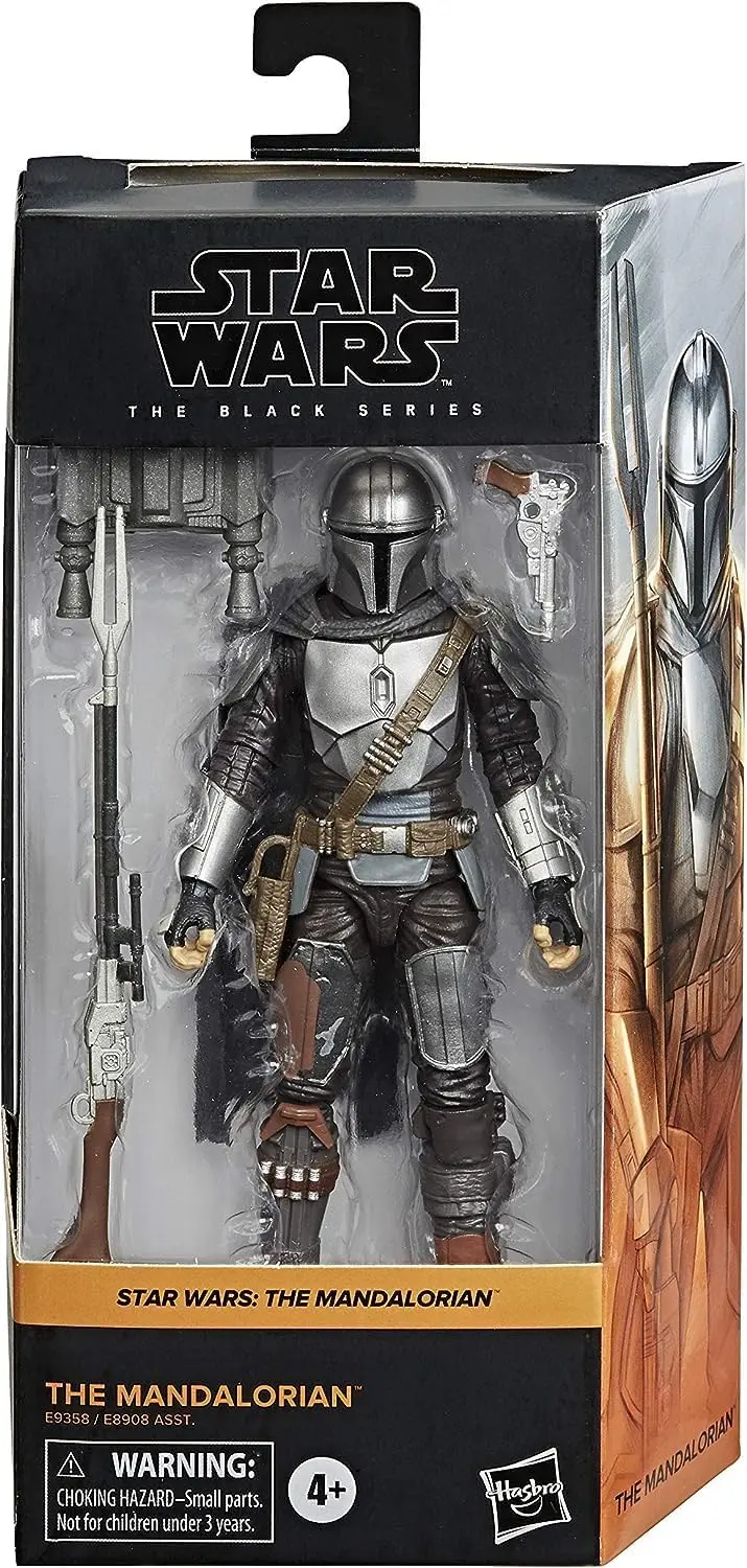 STAR WARS The Black Series The Mandalorian Toy 6-Inch-Scale Collectible Action Figure, Toys for Kids Ages 4 and Up image 7