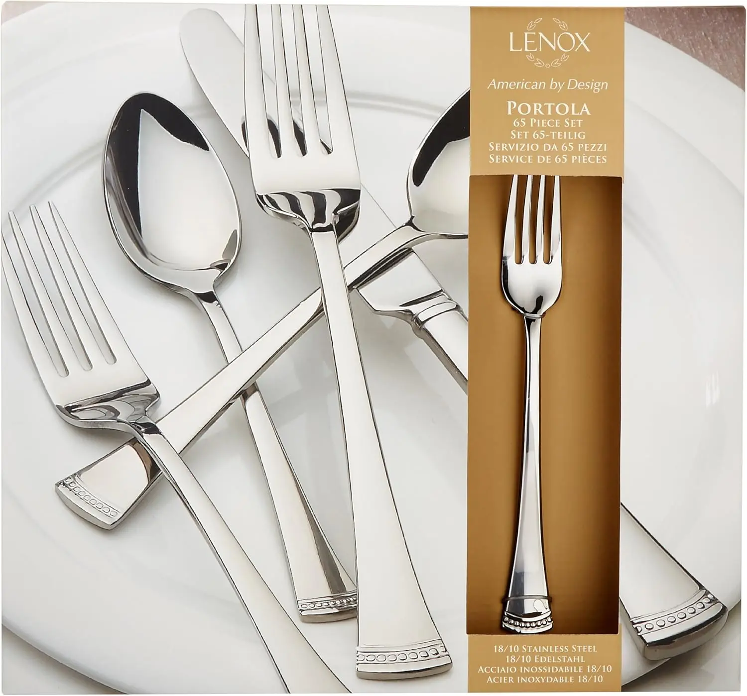 Lenox 815486 Portola 65-Piece Flatware Set image 2
