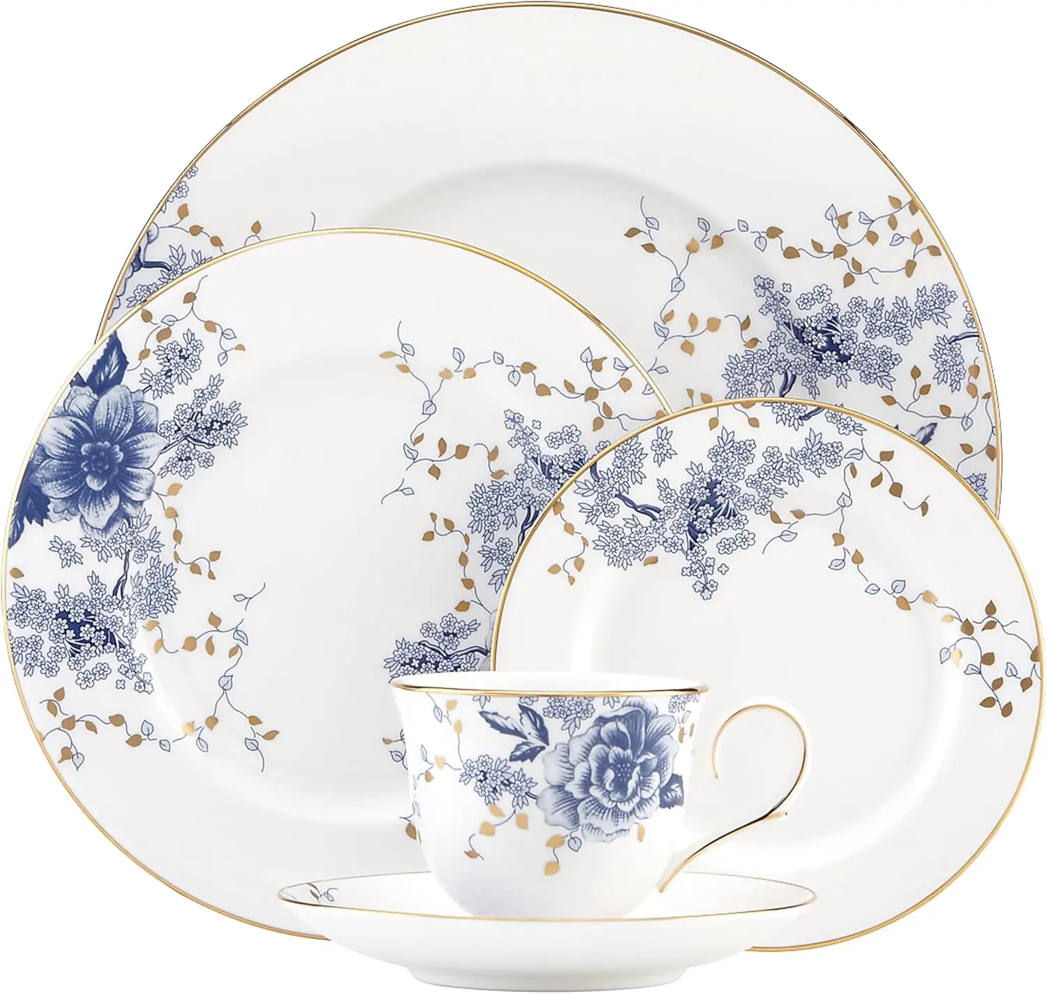 Lenox Garden Grove 5-Piece Place Setting, White - 6 ounces image 1